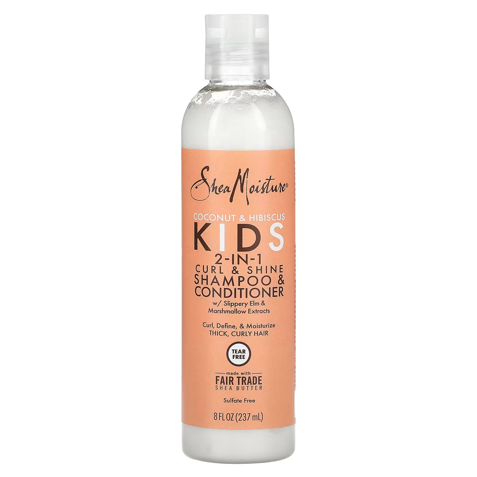 Shea Moisture Coconut & Hibiscus Kids 2 In1 Champú & Acondicionador 236ml