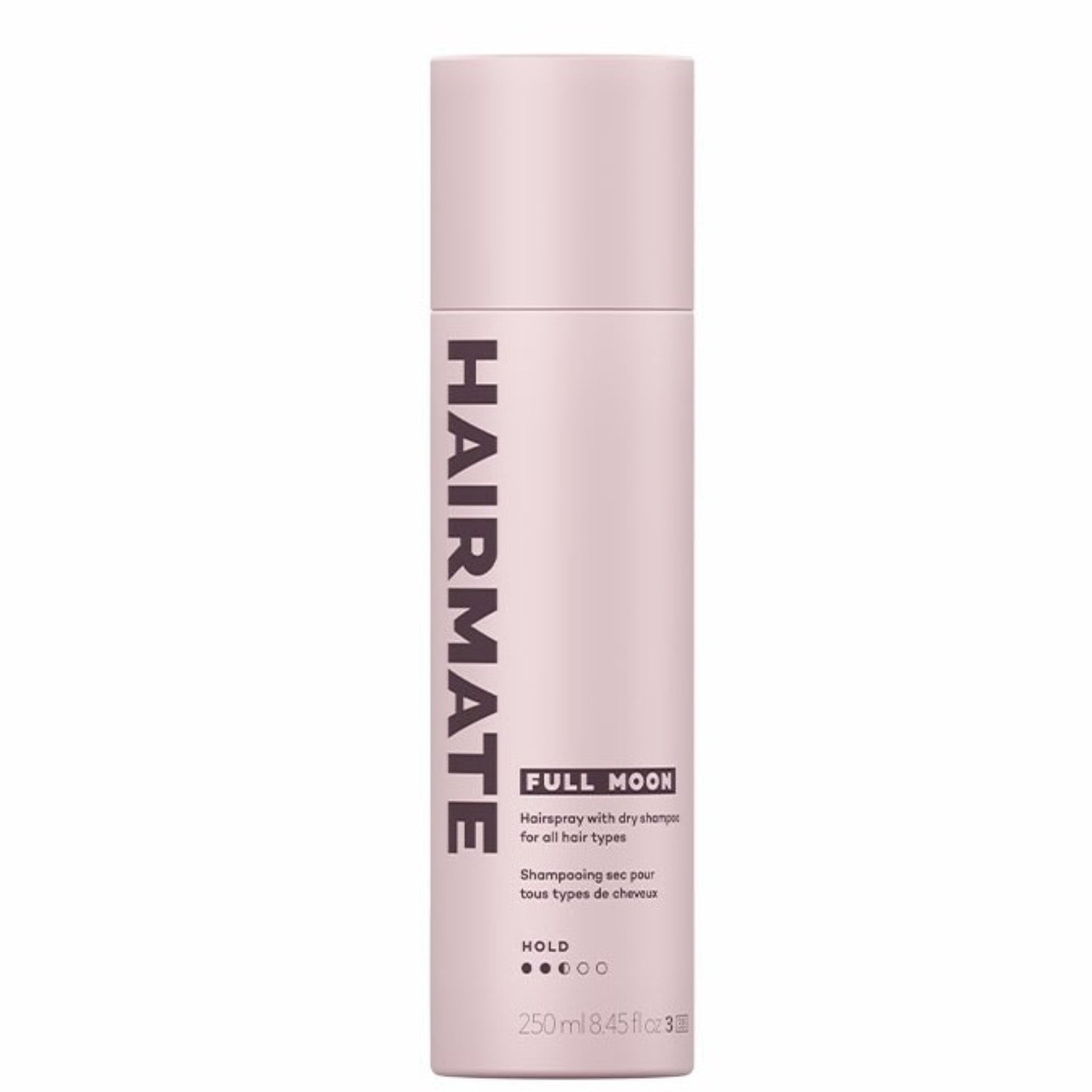 HairMate Laca Para El Cabello Full Moon Con Champú En Seco 250 ml
