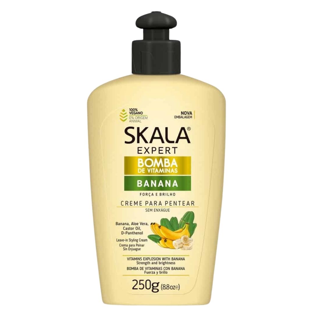 Skala Expert Bomba de Vitaminas Banana Creme de pentear 250ml