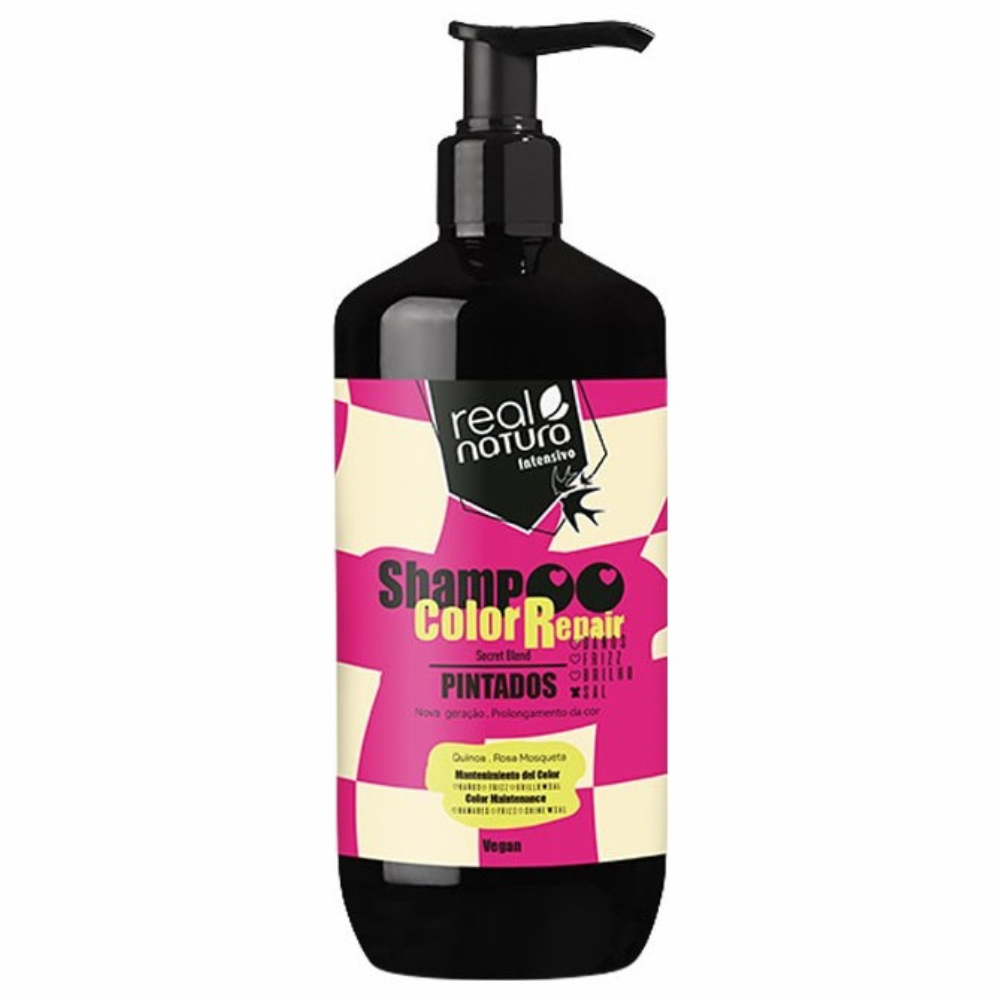 Real Natura Champô Sem Sal Color Repair 500ml