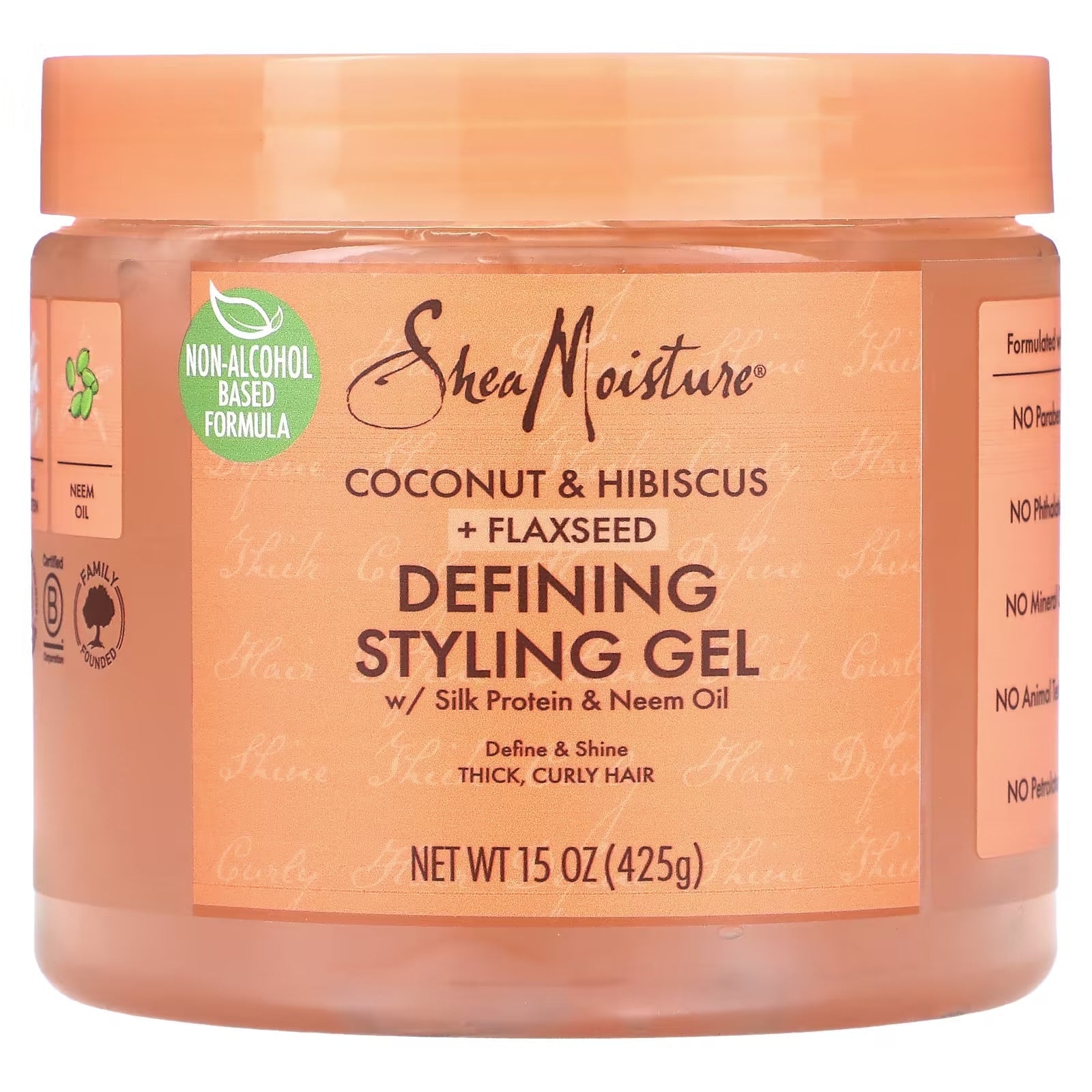 Shea Moisture Coconut & Hibiscus Defining Styling Gel  425g