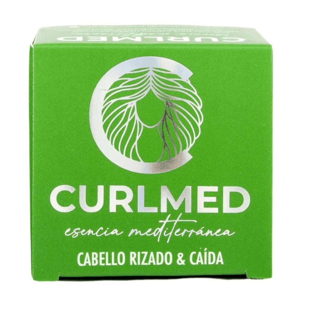 CurlMed Champú Sólido Rizado y Anticaída 80g