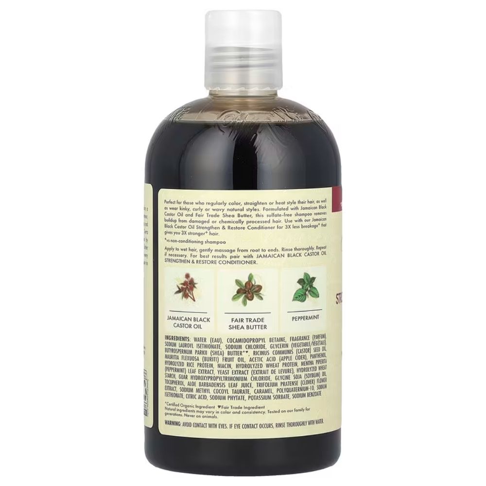 Shea Moisture Jamaican Black Castor Oil Champú 384ml