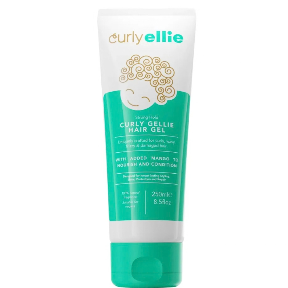CurlyEllie Curly Gellie Natural Hold Hair Gel 250ml