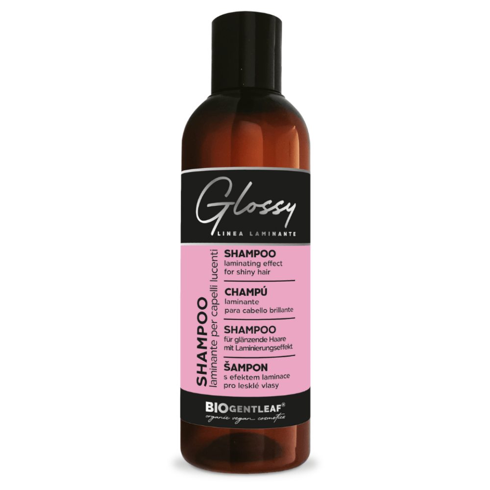 Bio Gentleaf Champú Sín Sulfatos Glossy  Laminante Para Cabello Brillante 200ml