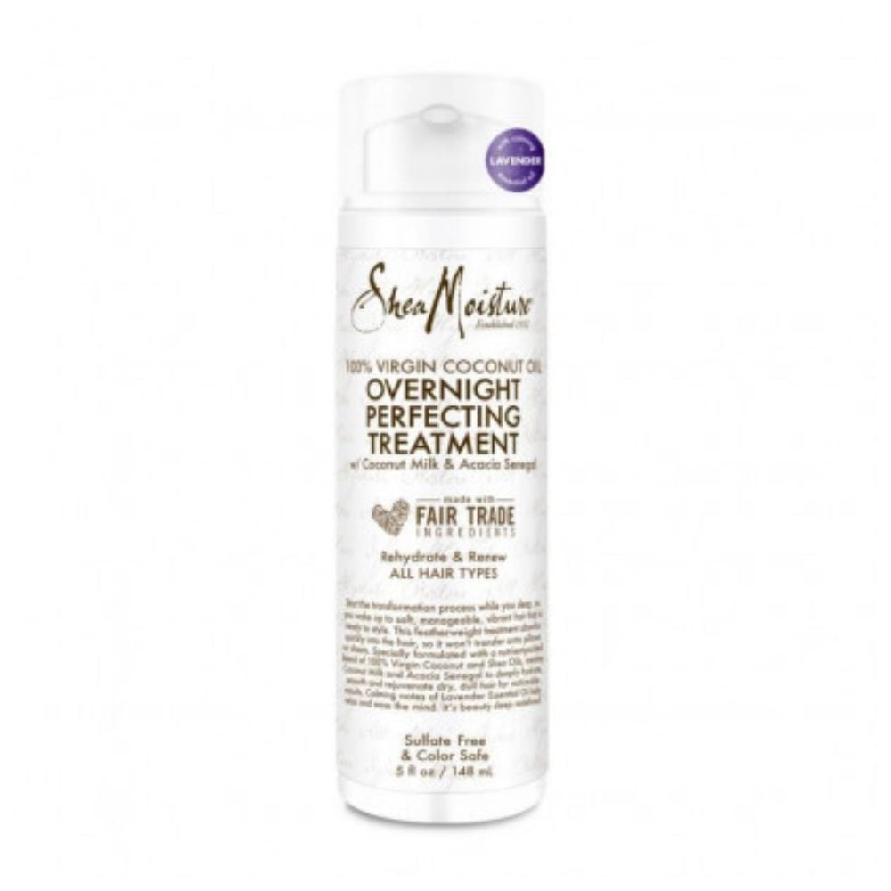 Shea Moisture 100% Virgin Coconut Oil Overnight Perfecting Treatment 148 ml