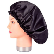 Bifull Gorro De Saten Negro Anti Frizz