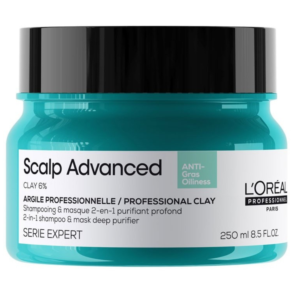 L’Oréal Expert Scalp Advanced Clay 6% 2-In-1 Shampoo & Mask Deep Purifier