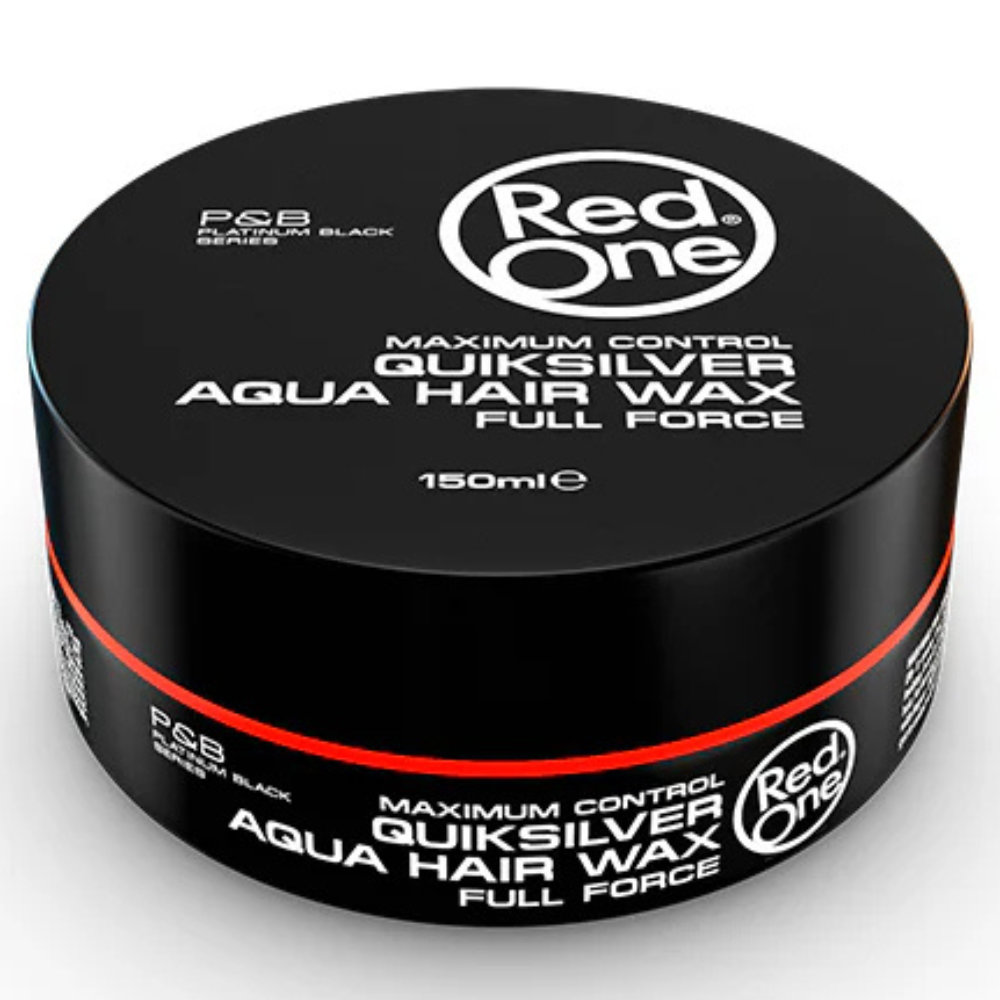 Red One Full Force Aqua Hair Wax Quick Silver 150ml