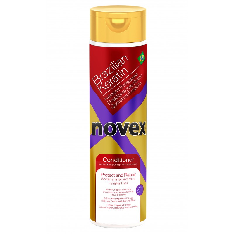 Novex Acondicionador Queratina Brasileña 500ml