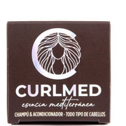 CurlMed Champú + Acondicionador Sólido Todo Tipo Cabellos 70g