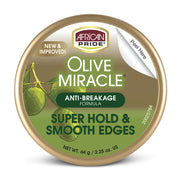 African Pride Olive Smooth Edges Control Gel 64g