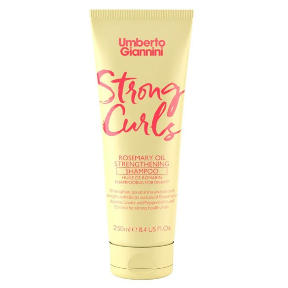 Umberto Giannini Strong Curls Rosemary Oil Shampoo 250ml