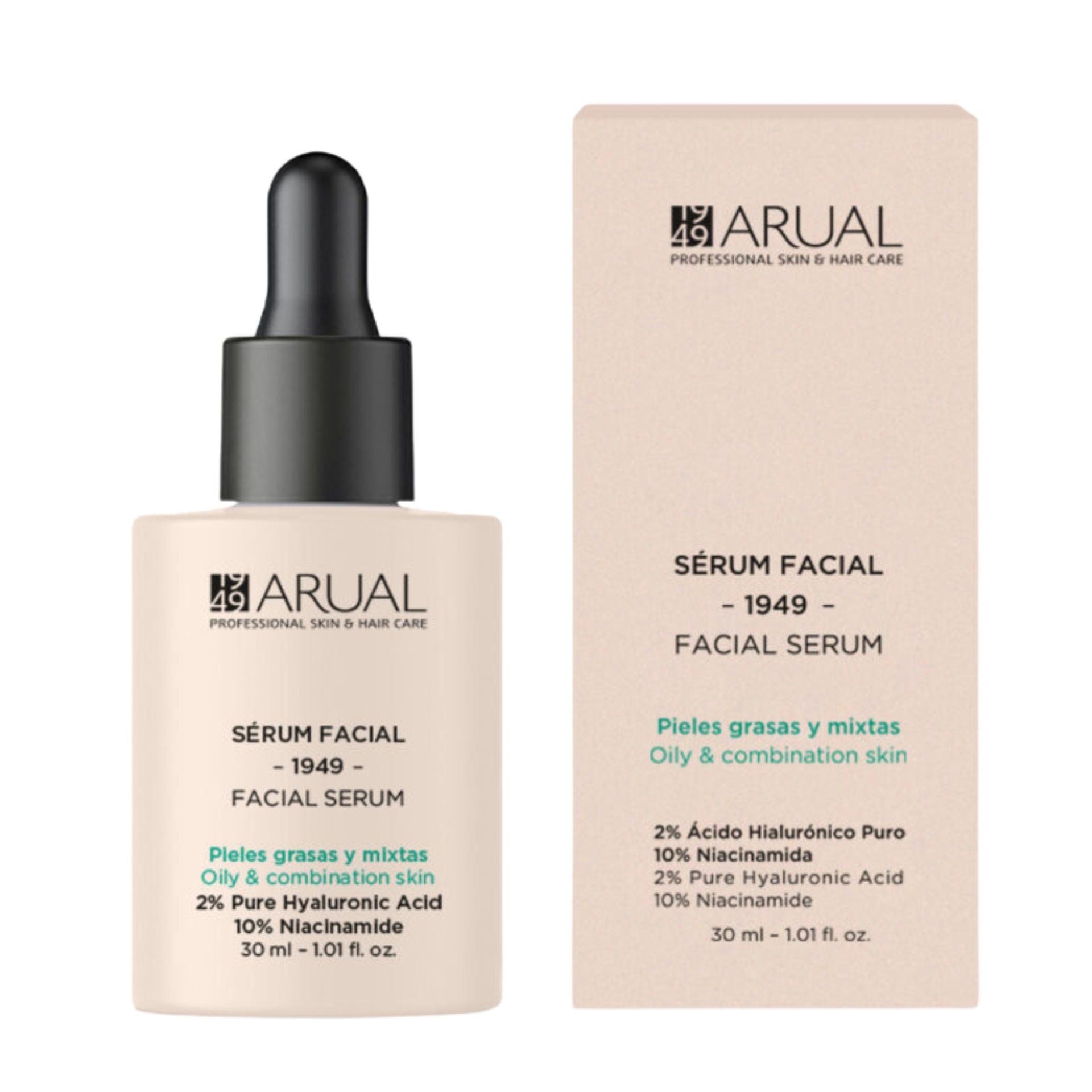 Arual Facial Serum for Oily and Combination Skin 30ml