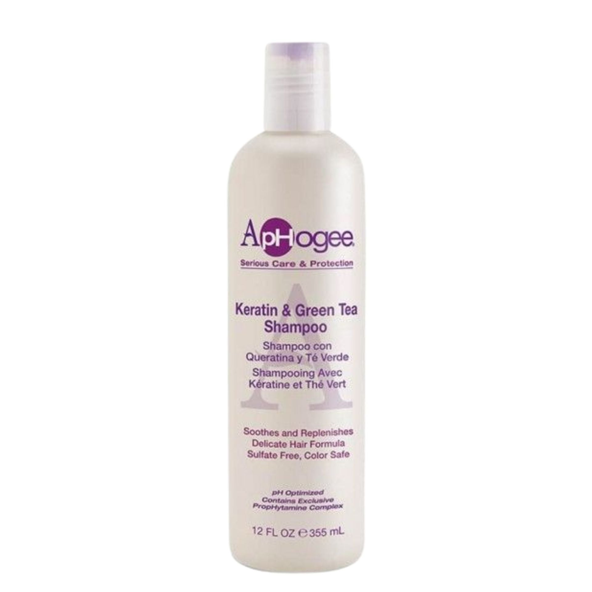 Aphogee Keratin & Green Tea Shampoo 355ml