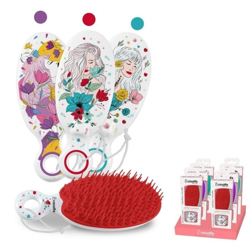 Casalfe Cepillo Ella Desenreda Y Escurre