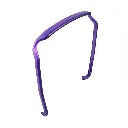 Zazzy Bandz Purple Translucent