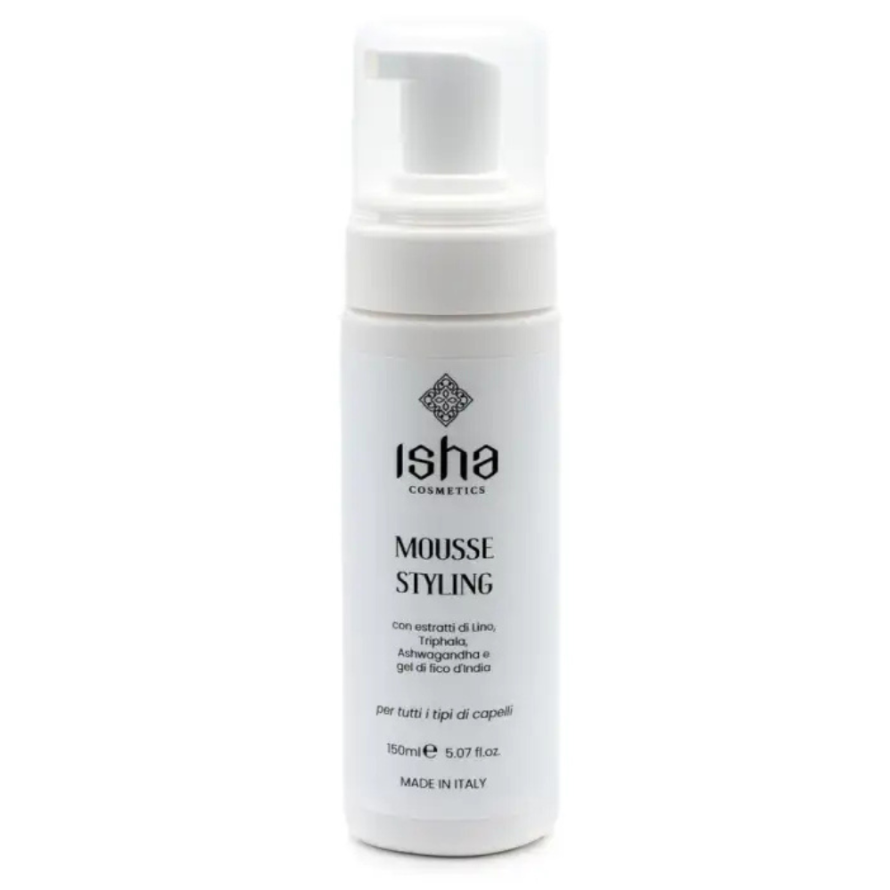 Isha Cosmetics Mousse Styling Semi di Lino 150ml