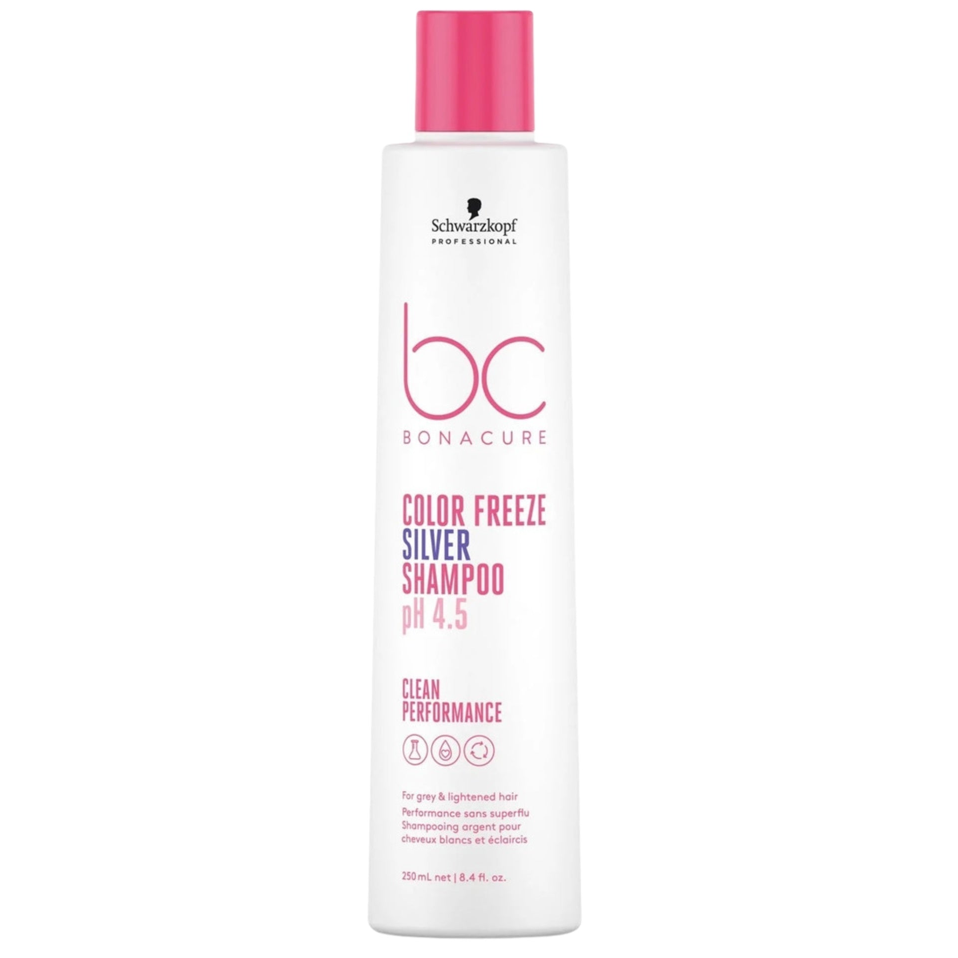 Schwarzkopf BC Color Freeze Silver Shampoo pH 4.5