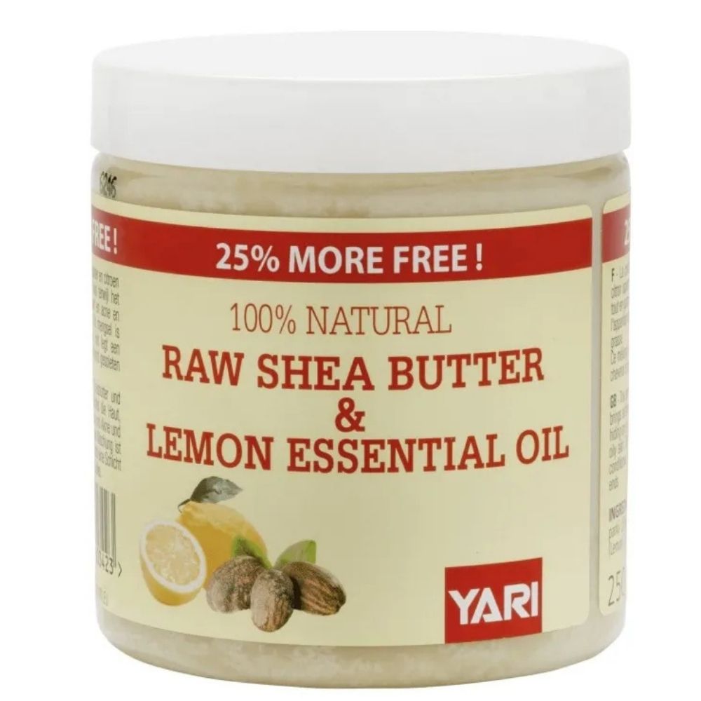 Yari Natural Raw Shea Butter & Lemon Essential Oil 250ml