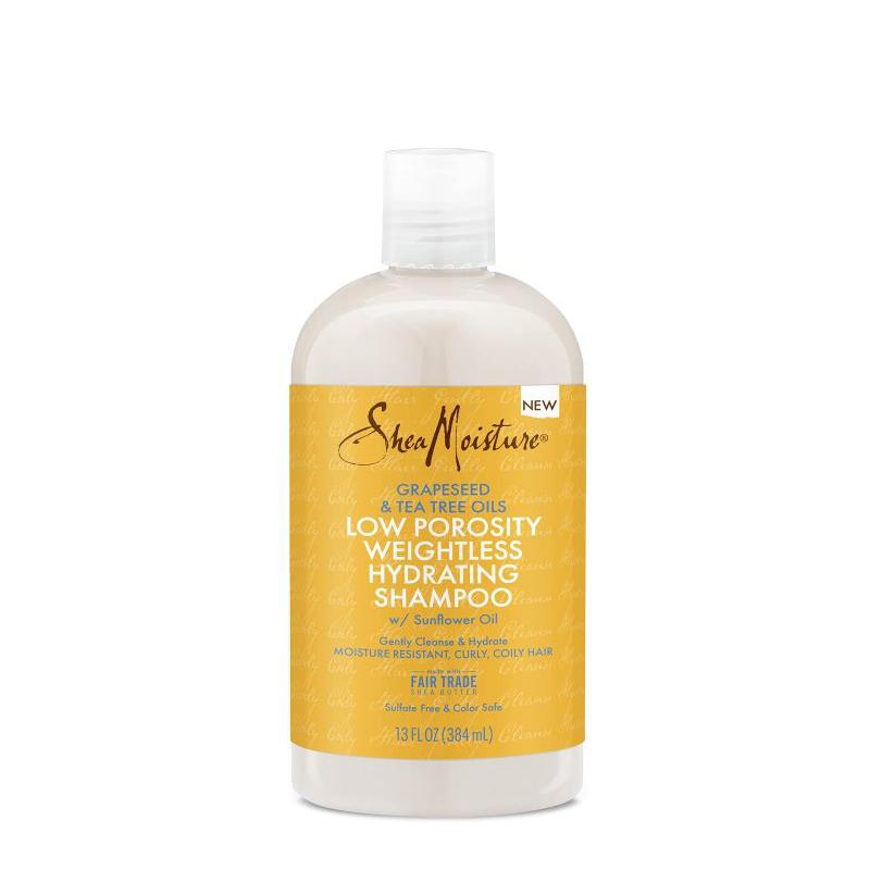 Shea Moisture Grapeseed & Tea Tree Oils Low Porosity Weightless Hydrating Champú 384ml