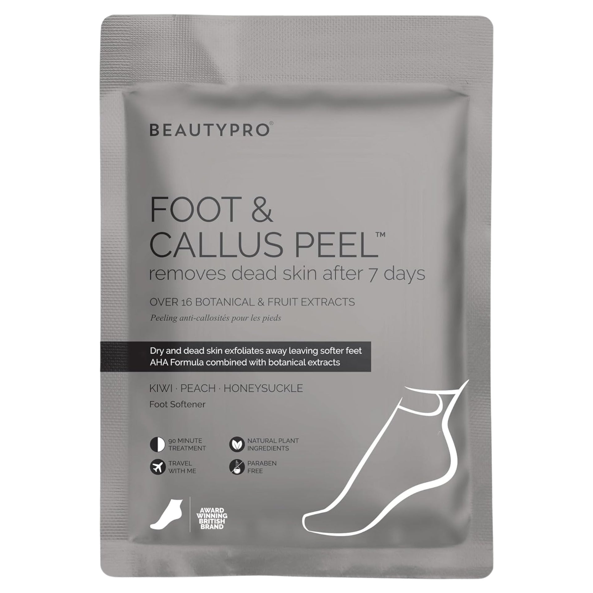 Beauty Pro Foot & Callus Peel With Over 16