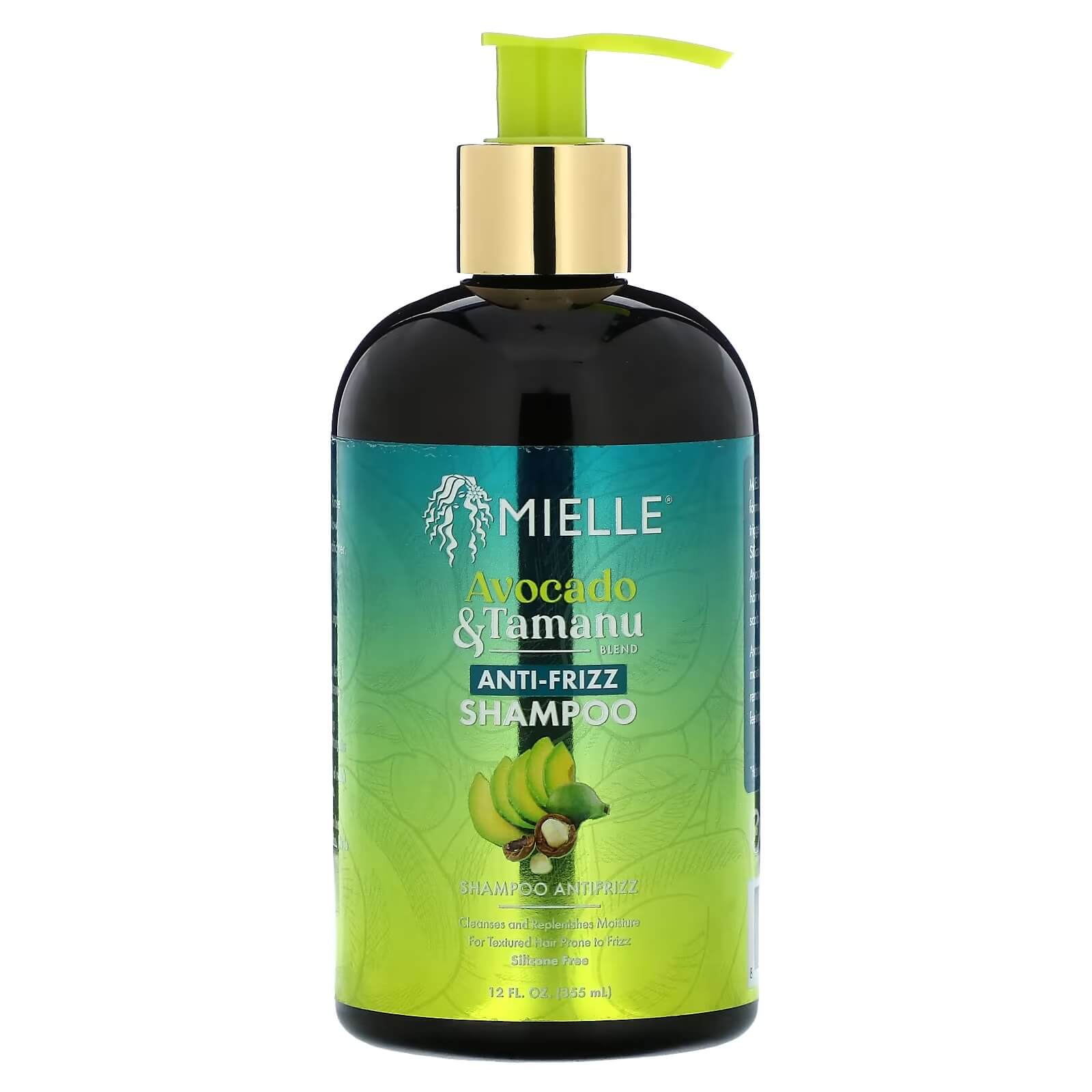 Mielle Avocado & Tamanu Anti-Frizz Shampoo 355ml