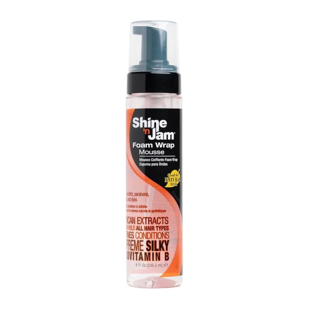 Shine 'N Jam Supreme Foam Wrap Mousse 8oz