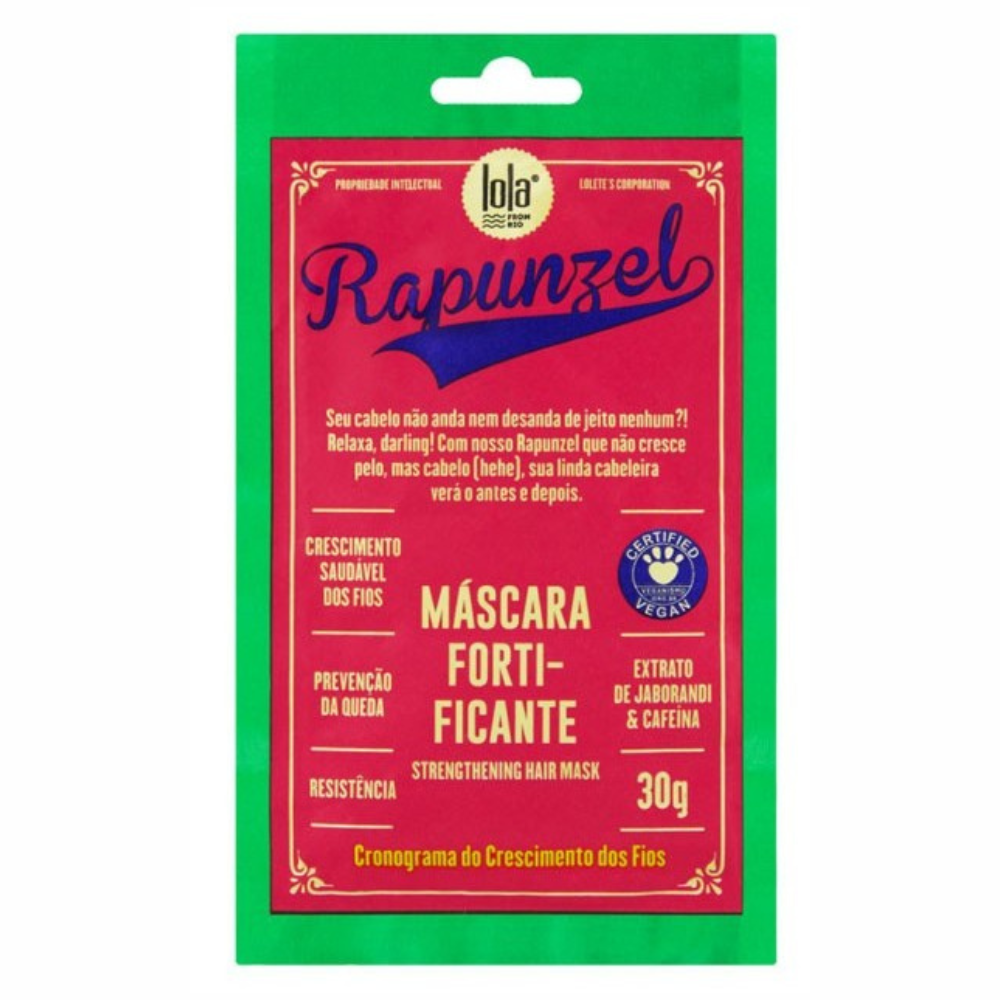 Lola Cosmetics Rapunzel Caja Sache Máscara Fortificante 10*30gr