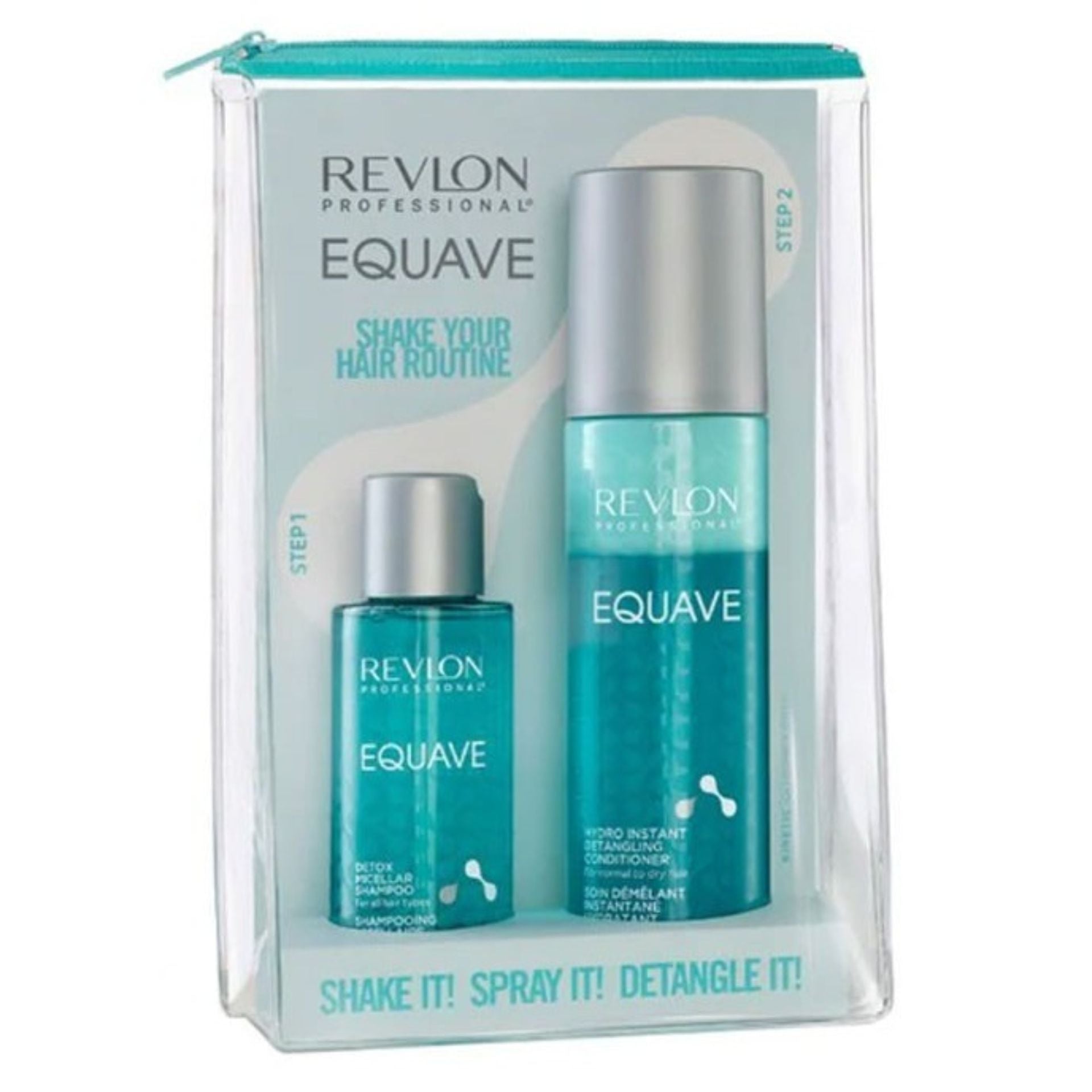 Revlon Pack Equave (Detox Shampoo 100ml + Hydro Detangling Conditioner 200ml)