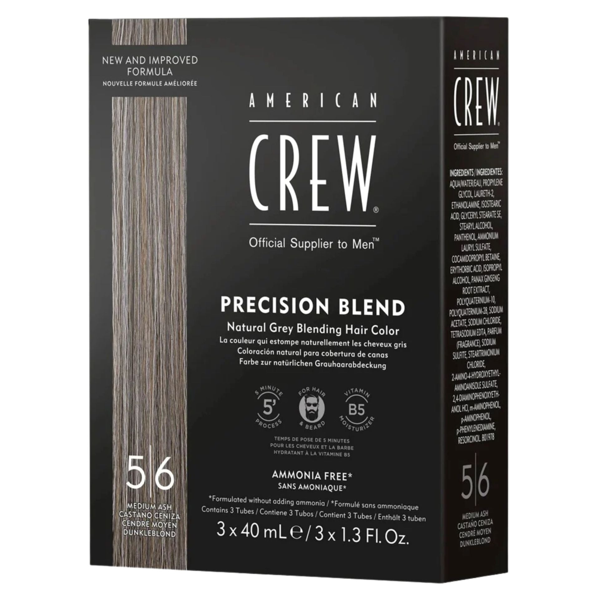 American Crew Precision Blend Medium Natural 4-5 40ml