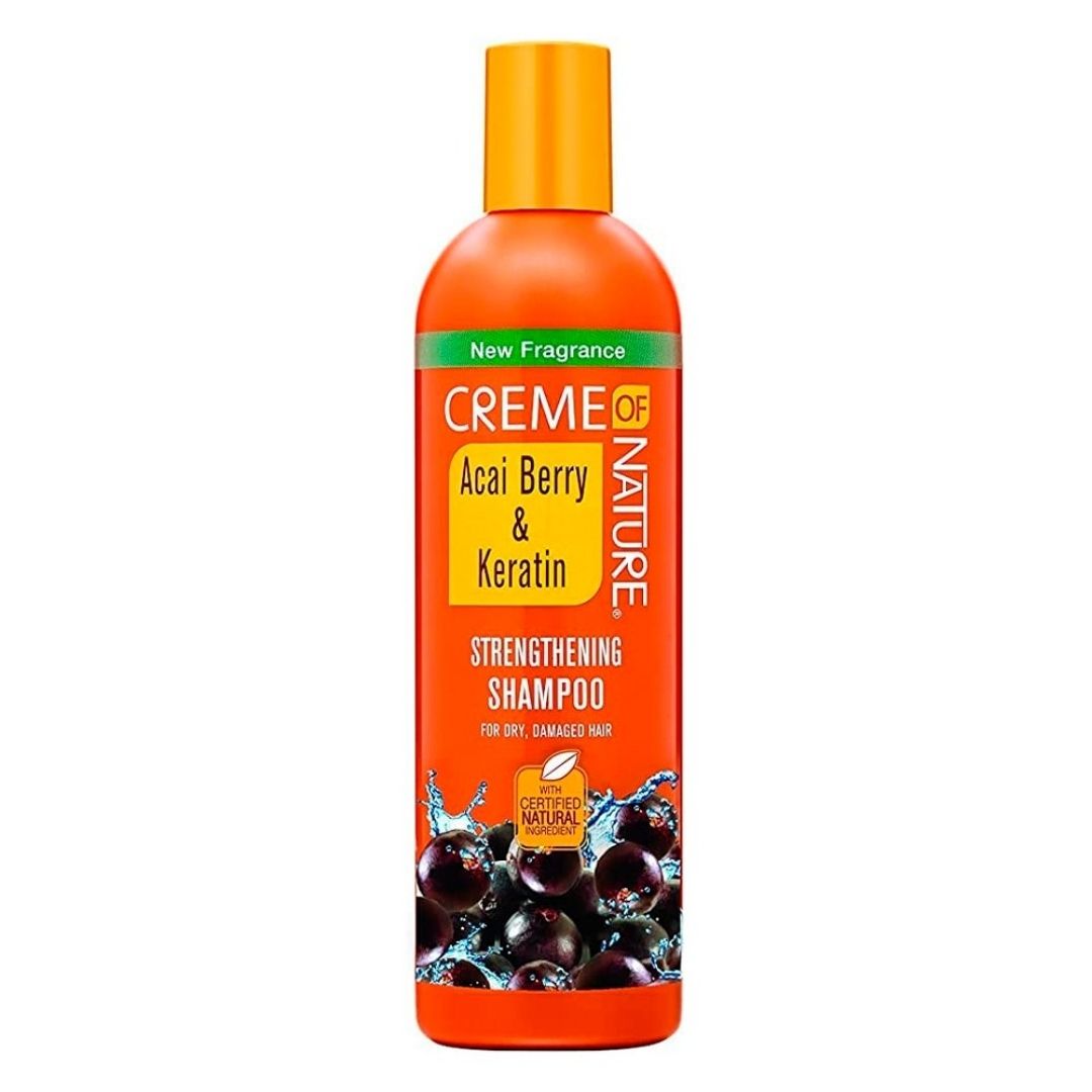 Creme of Nature Acai Berry & Keratin Strengthening Champú 235ml