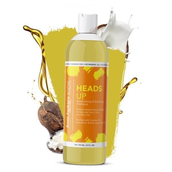 Aunt Jackie's Heads Up Moisturising and Softening Shampoo 355ml