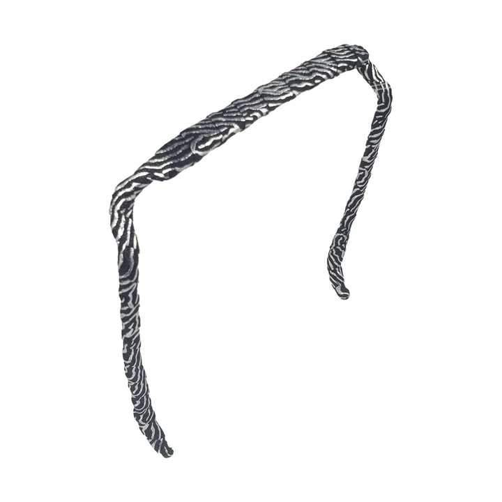 Zazzy Bandz Silver and Black Zebra