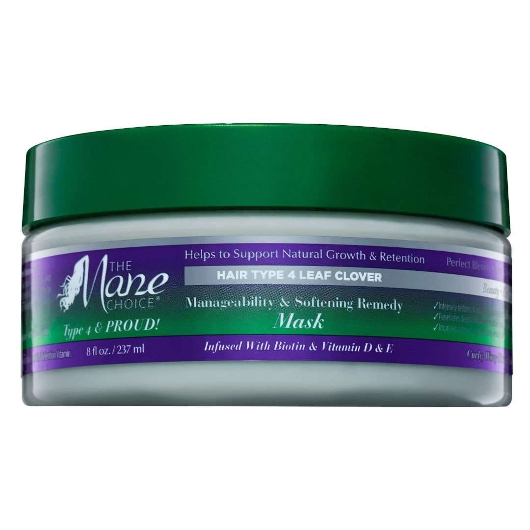 The Mane Choice Hair Type 4 Leaf Clover Manageability and Softening Remedy Mask 237ml
