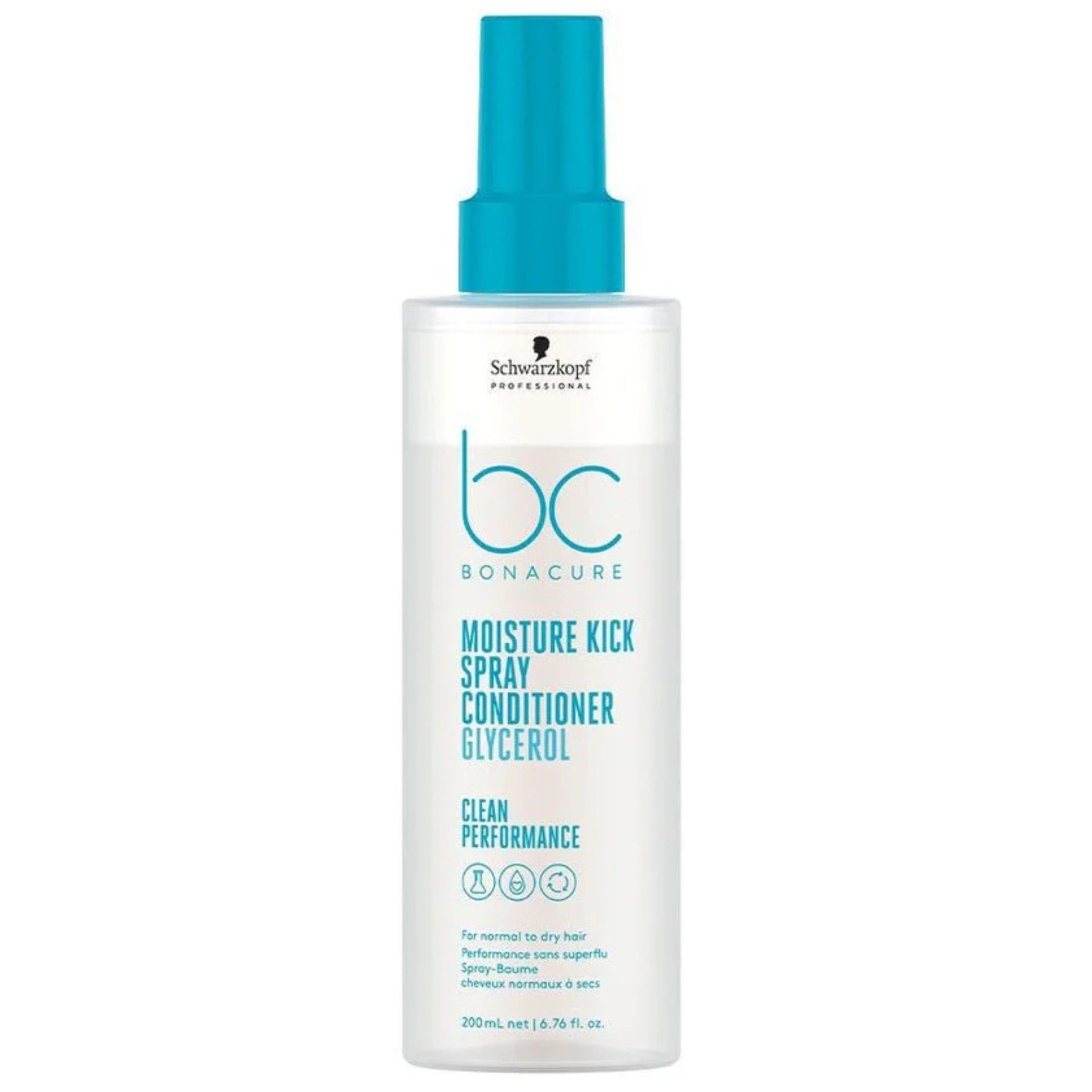 Schwarzkopf BC Clean Performance Moisture Kick Spray Conditioner 200ml
