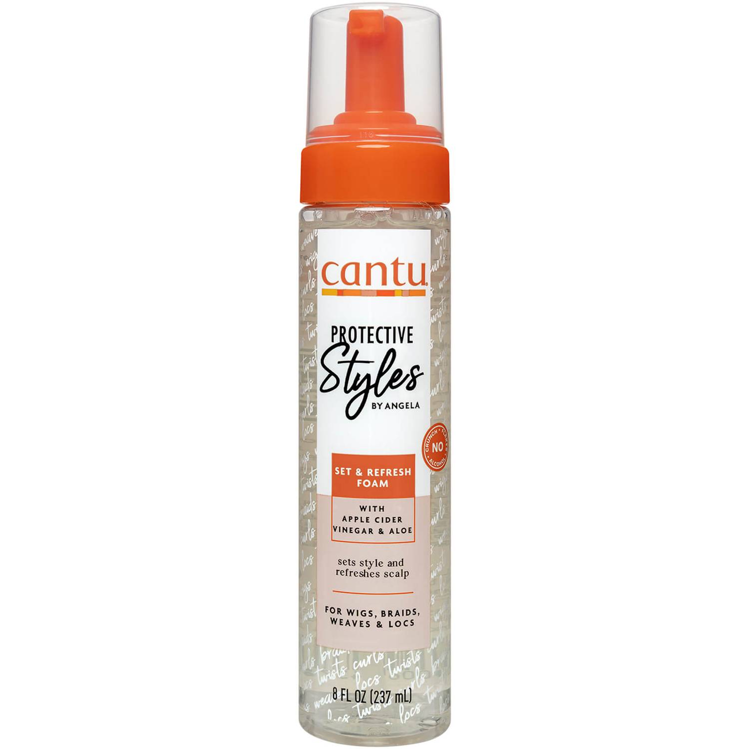 Cantu Protective Style by Angela Set & Refresh Foam 236ml