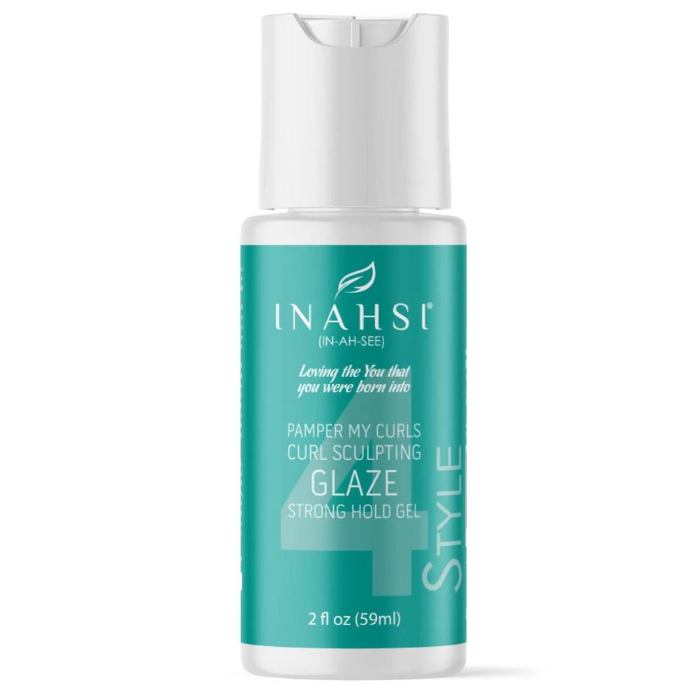 Inahsi Naturals Pamper My Curl Curl Sculpting Glaze Strong Hold Gel