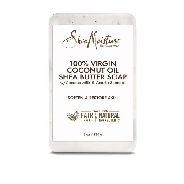 Shea Moisture 100% Virgin Coconut Oil Bar Soap 230g