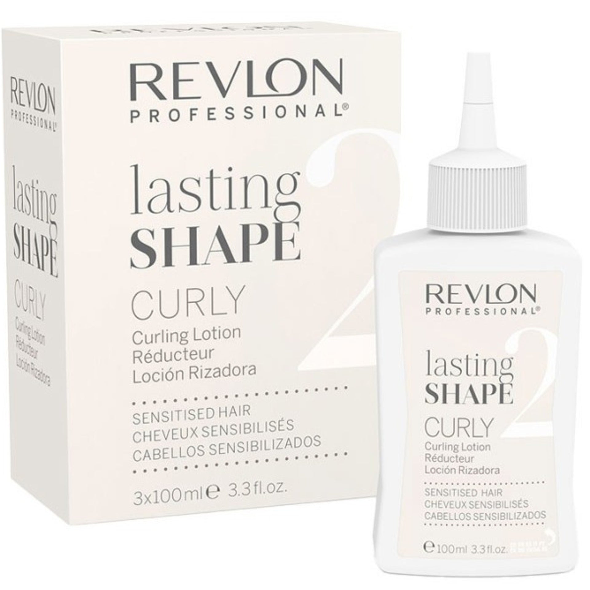 Revlon Lasting Shape Curly Sensitised Hair 3X100ml