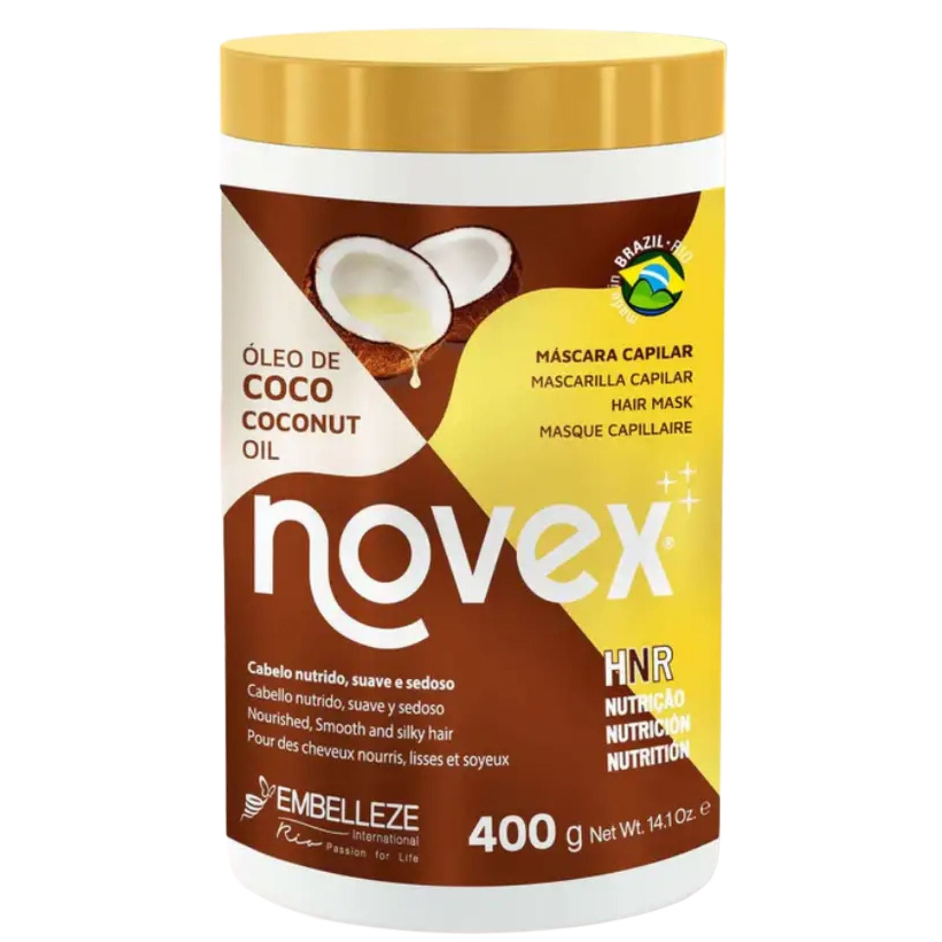Novex Coconut Oil Deep Hair Mascarilla