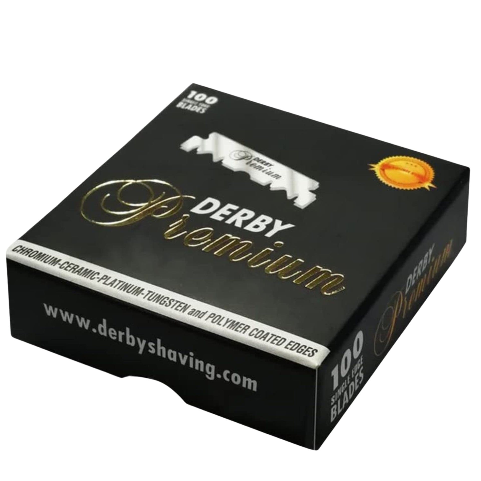 Derby Cuchilla Afeitar Premium Filo Simple 100u