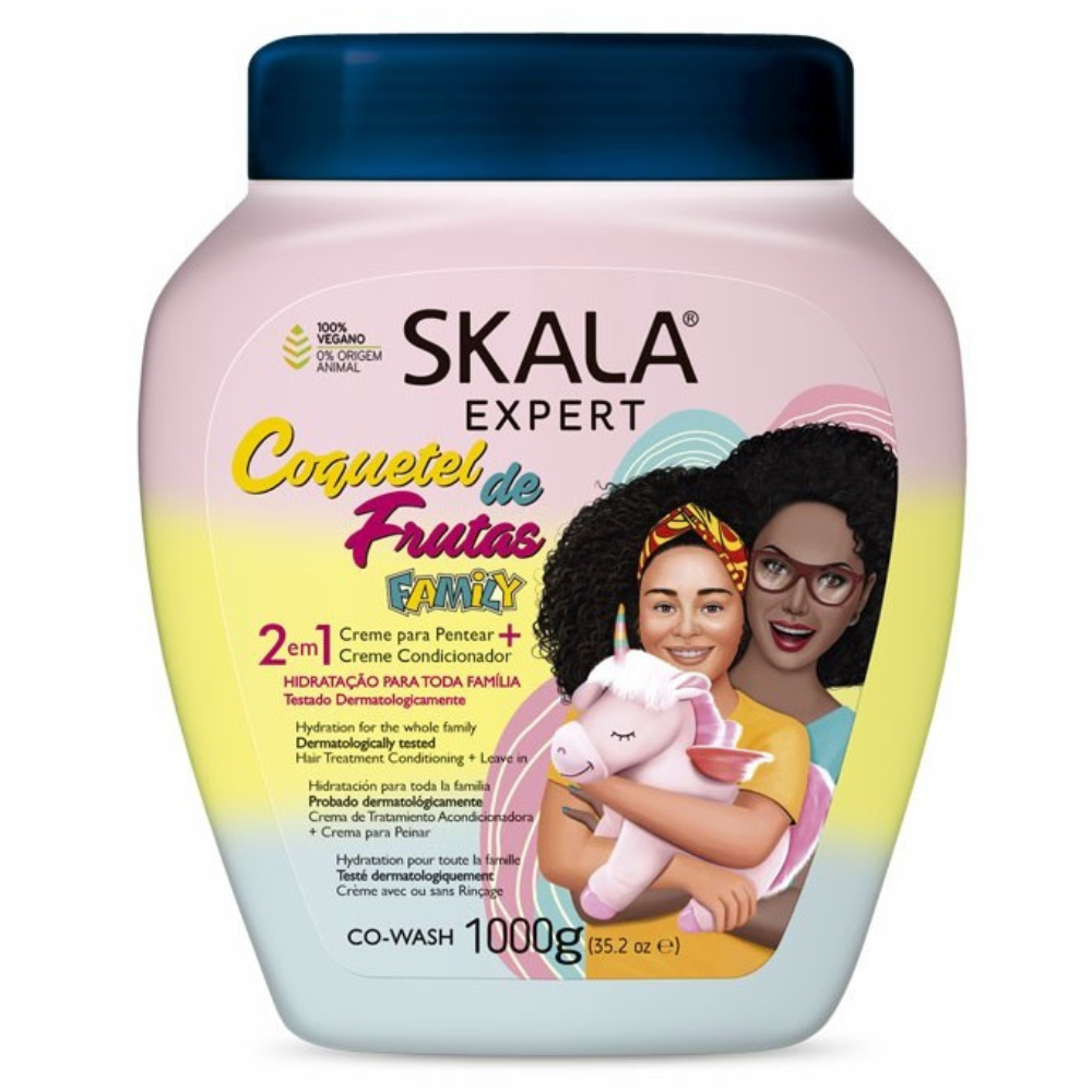 Skala Crema Acondicionadora Coquetel Fruta 1000ml