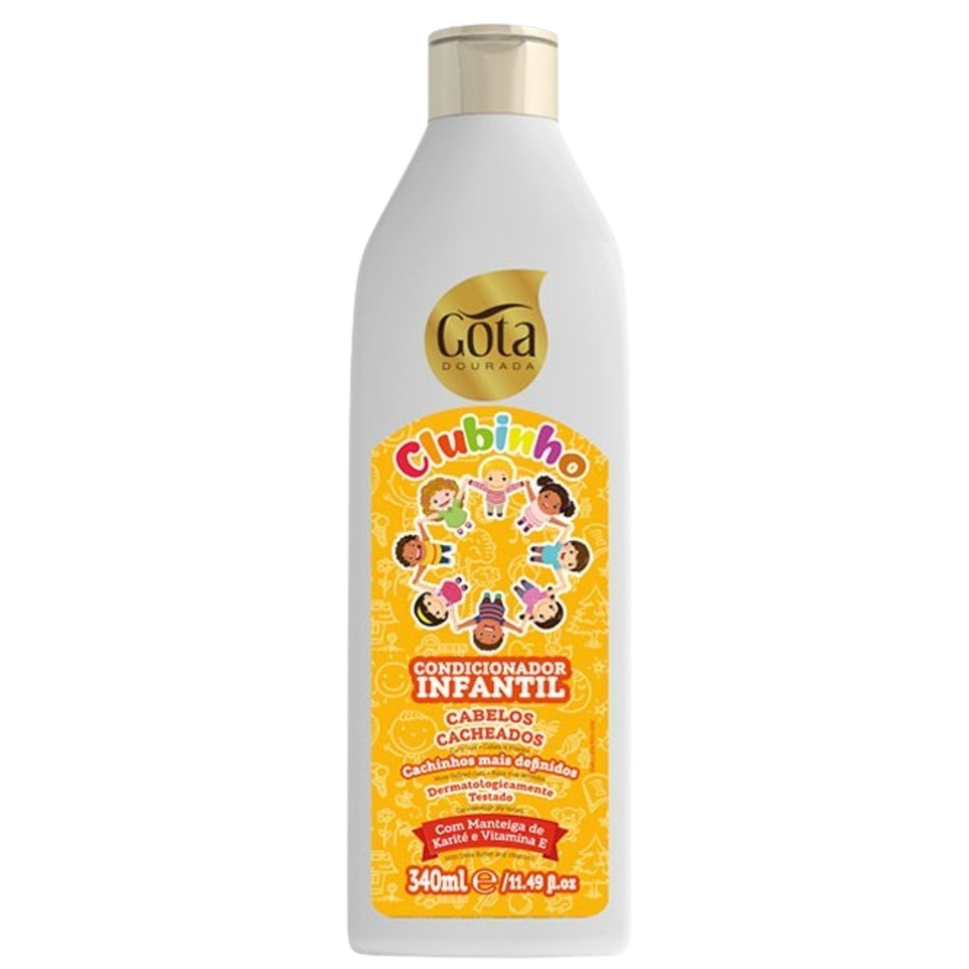 Gota Dourada Condicionador Clubinho Cacheados 340ml