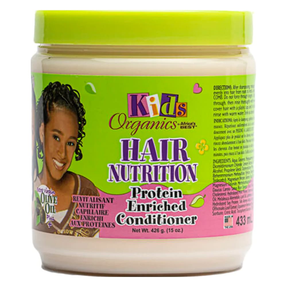 Africa´s Best Kids Organics Olive Oil Hair Nutrition Protein Acondicionador 426G