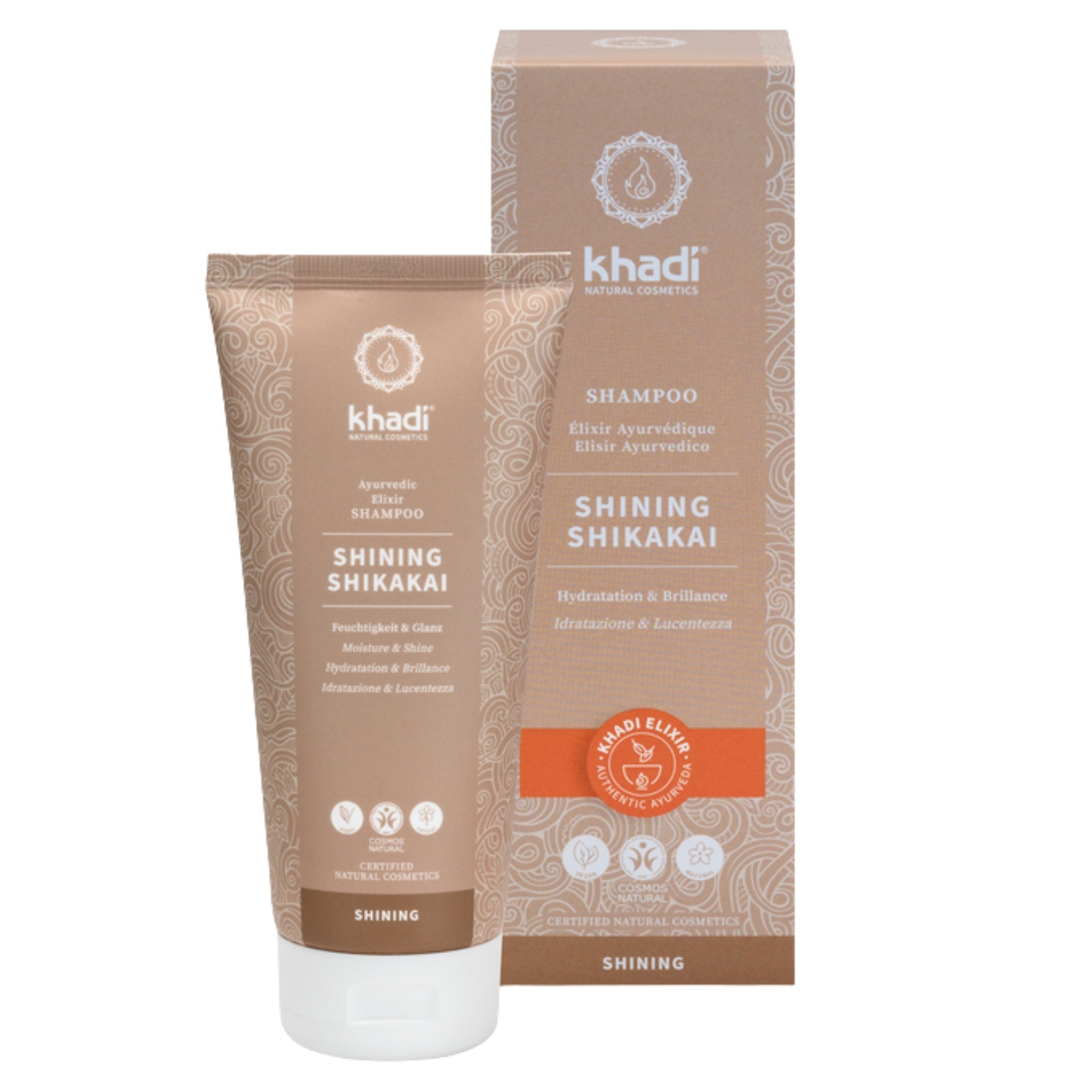Khadi Ayurvedic Elixir Shampoo Shining Shikakai 200ml