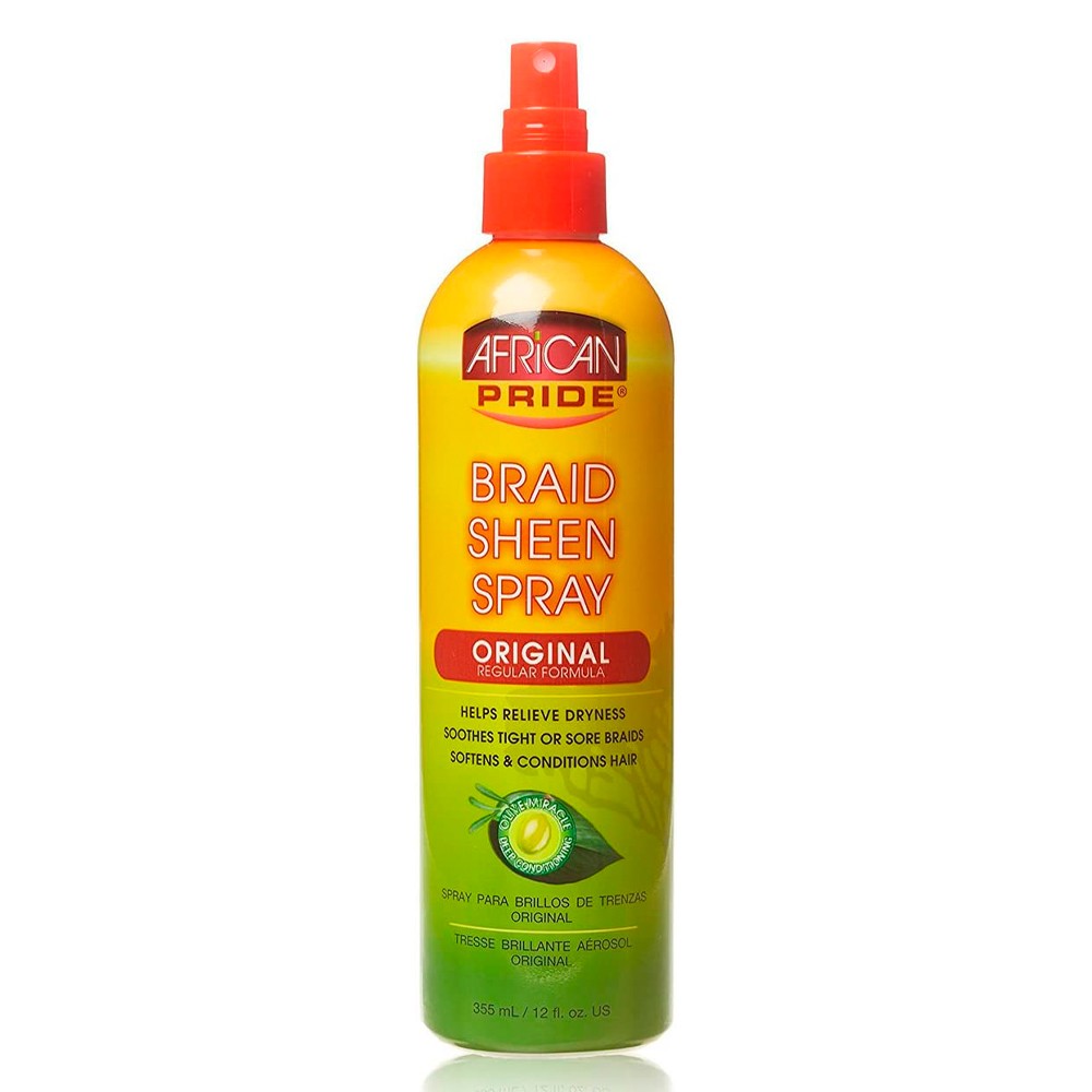 African Pride Braid Sheen Spray Original 355ml