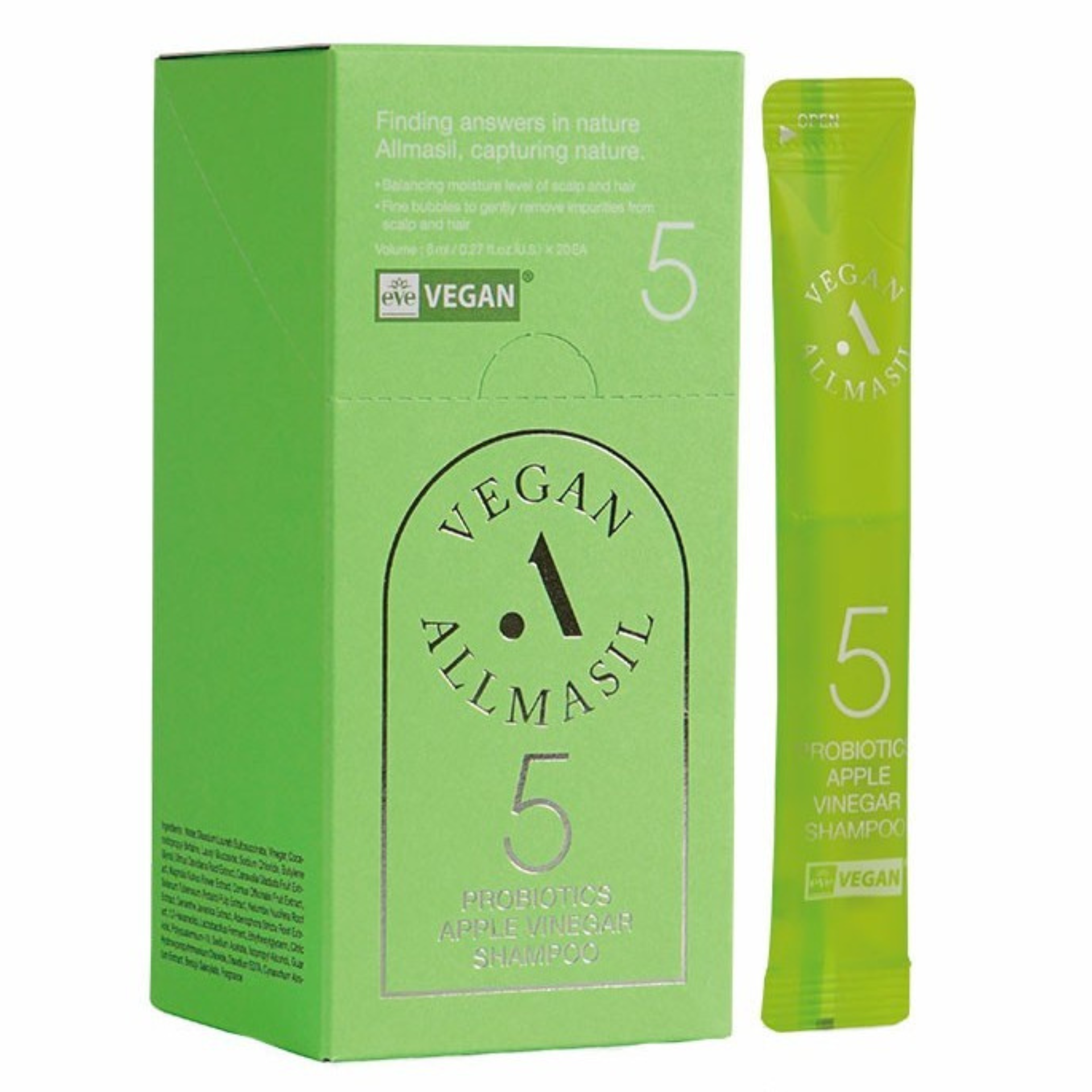 All Masil Probiotics Apple Vinegar Shampoo Stick Pouch 20X8ml