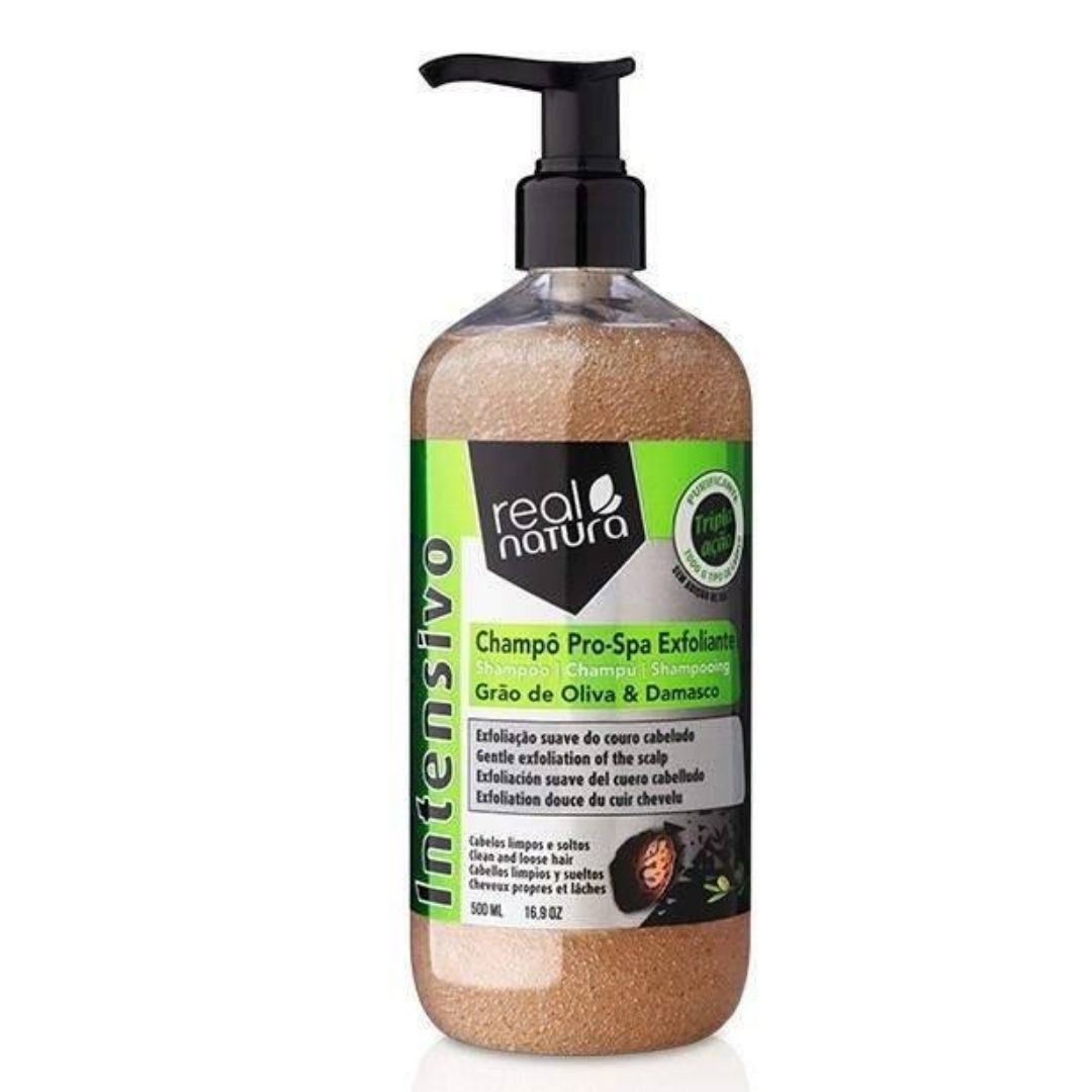Real Natura Champú Pro-Spa Exfoliante 500ml