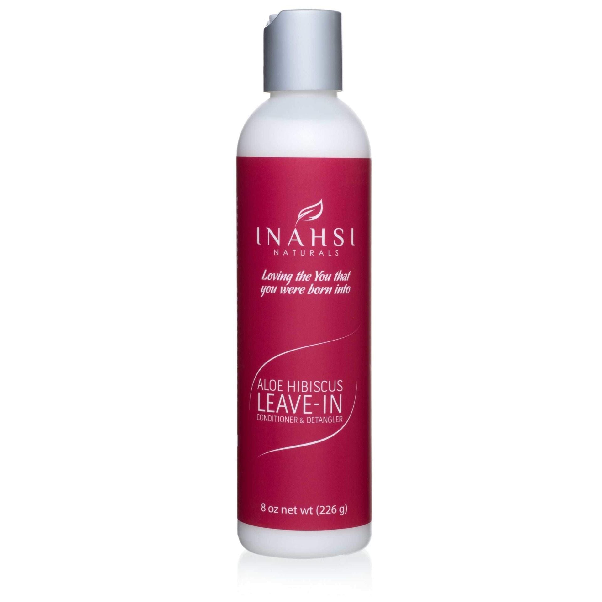 Aloe Hibiscus Leave-In Acondicionador & Detangler Inahsi Naturals